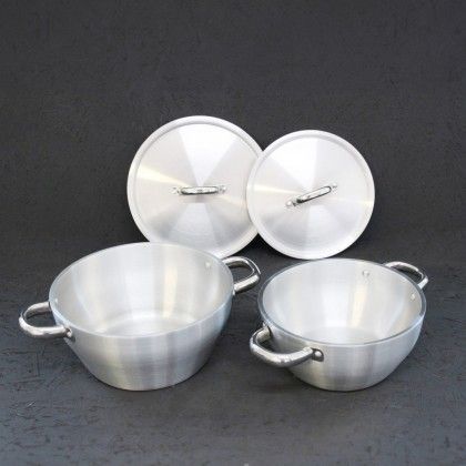 Caarola Marisco Alumnio com Tampa 17cm