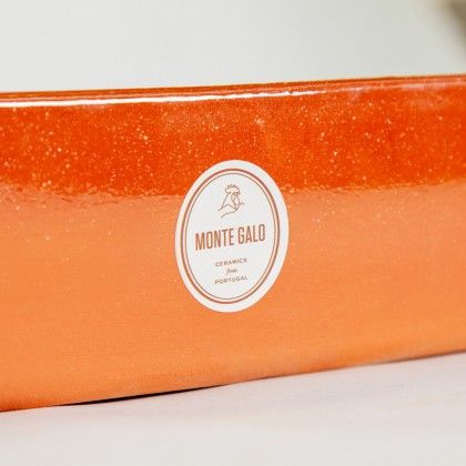 Assadeira Barro Liso Retangular N.00 19.5X13.5X6cm Assadeira Barro Liso Retangular N.00 19.5X13.5X6cm