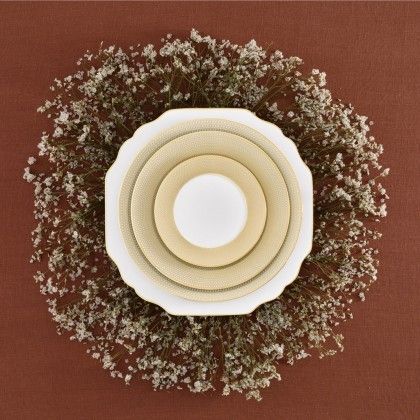 Prato Sopa Simples Infinity Petala 22cm