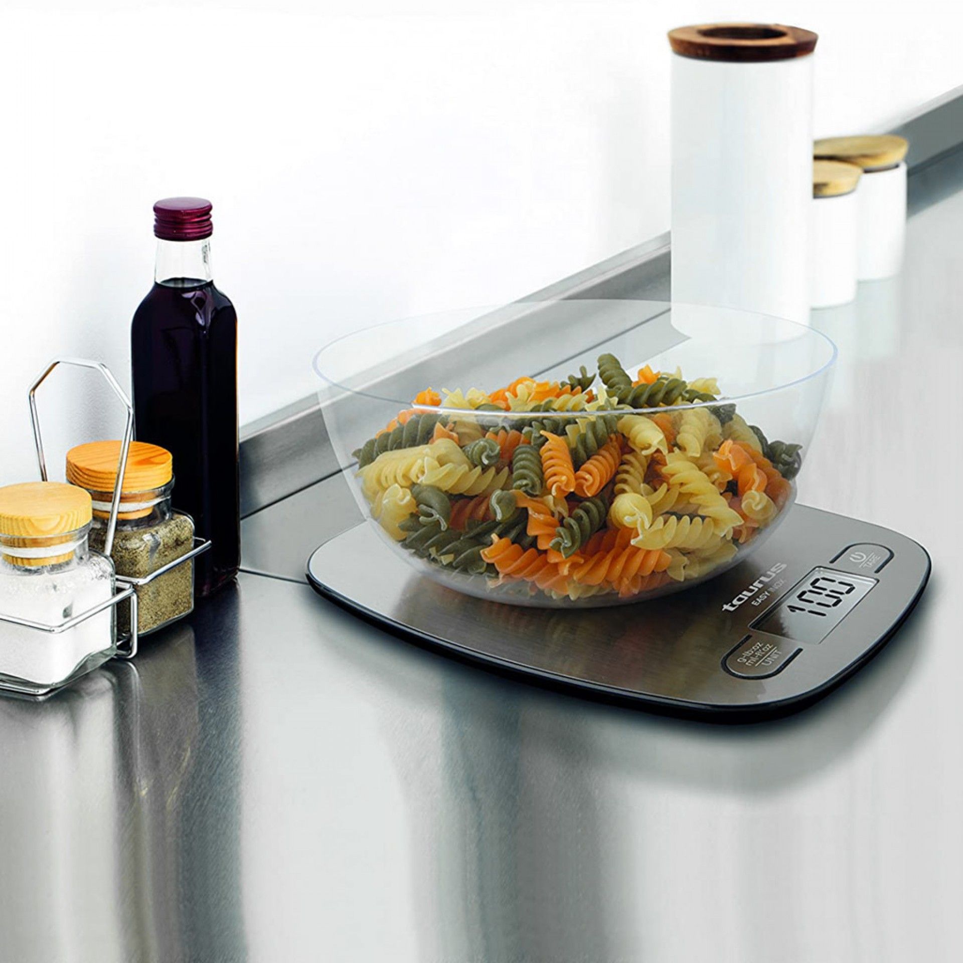 Balança Cozinha Inox Easy 5kg 15.5X20.4X1.6cm