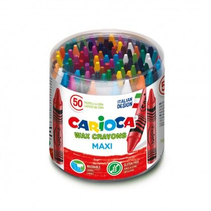 Lapis Cera Carioca Maxi 50 Unidades