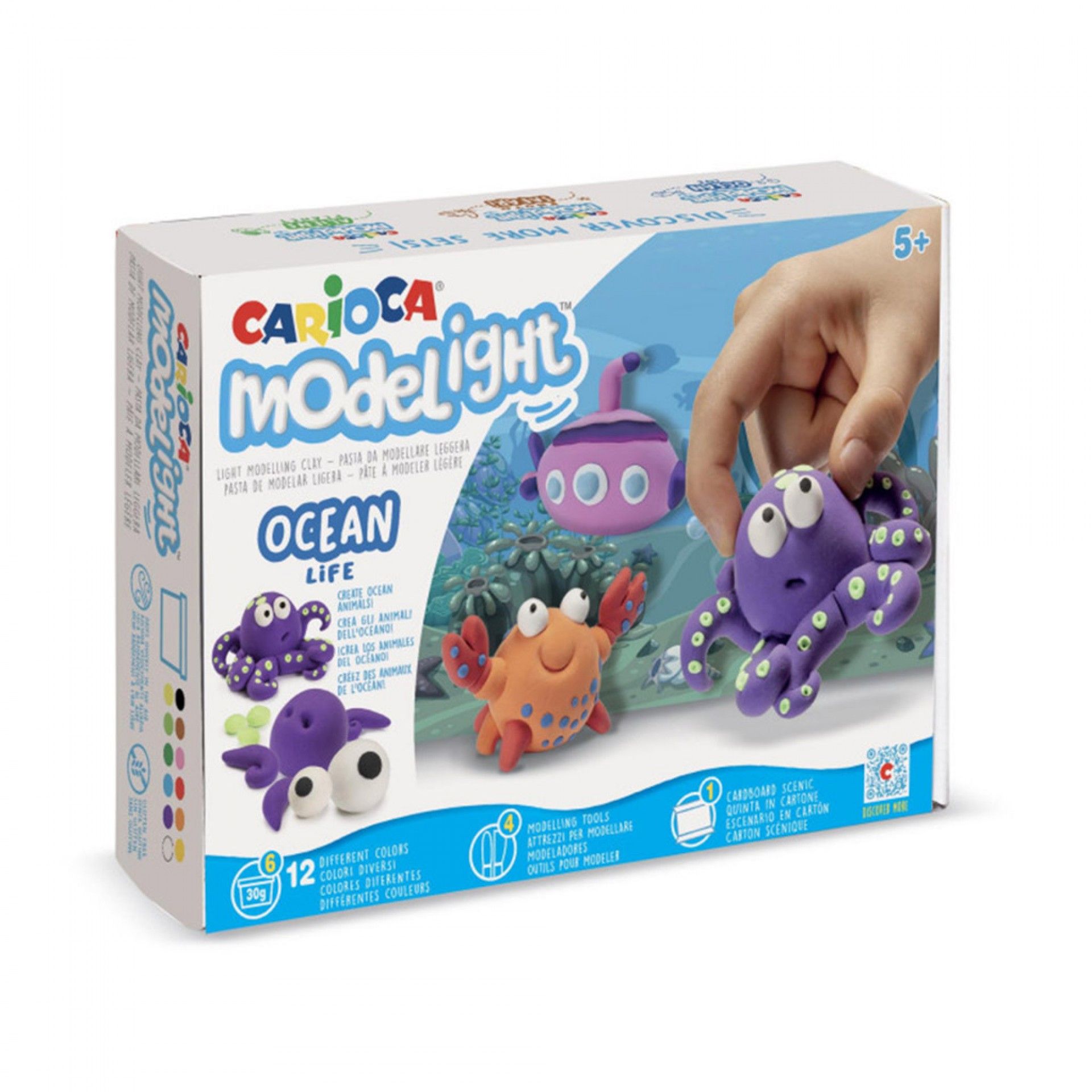 Pasta Modelar Carioca Ocean