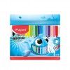 Marcador Maped Colorpeps Ocean 12 Cores 2mm