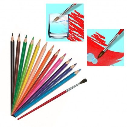 Lapis Cor Maped Aquarelavel 12 Cores 2.9mm Lapis Cor Maped Aquarelavel 12 Cores 2.9mm