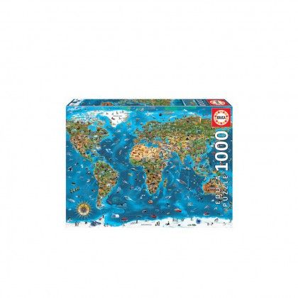 Puzzle Educa 1000 Peças Maravilhas Do Mundo Puzzle Educa 1000 Peças Maravilhas Do Mundo