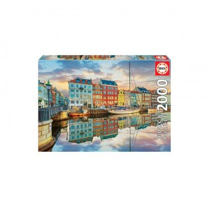 Puzzle Educa 2000 Peças Porto Copenhaga Puzzle Educa 2000 Peças Porto Copenhaga
