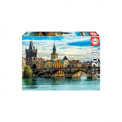 Puzzle Educa 2000 Pe�as Vistas De Praga