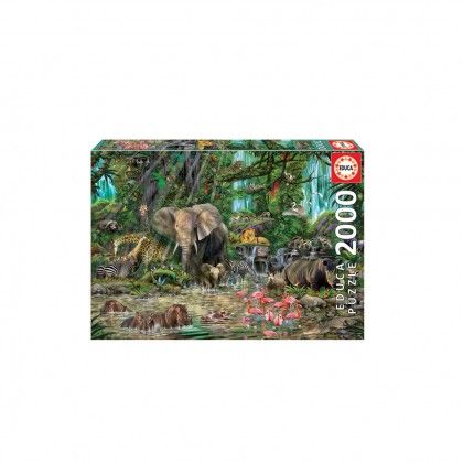 Puzzle Educa 2000 Pe�as Selva Africana