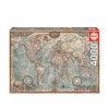 Puzzle Educa 4000 Peças Mapa Mundo Puzzle Educa 4000 Peças Mapa Mundo
