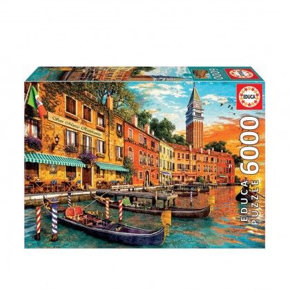 Puzzle Educa 6000 Peças San Marco Sunset Puzzle Educa 6000 Peças San Marco Sunset