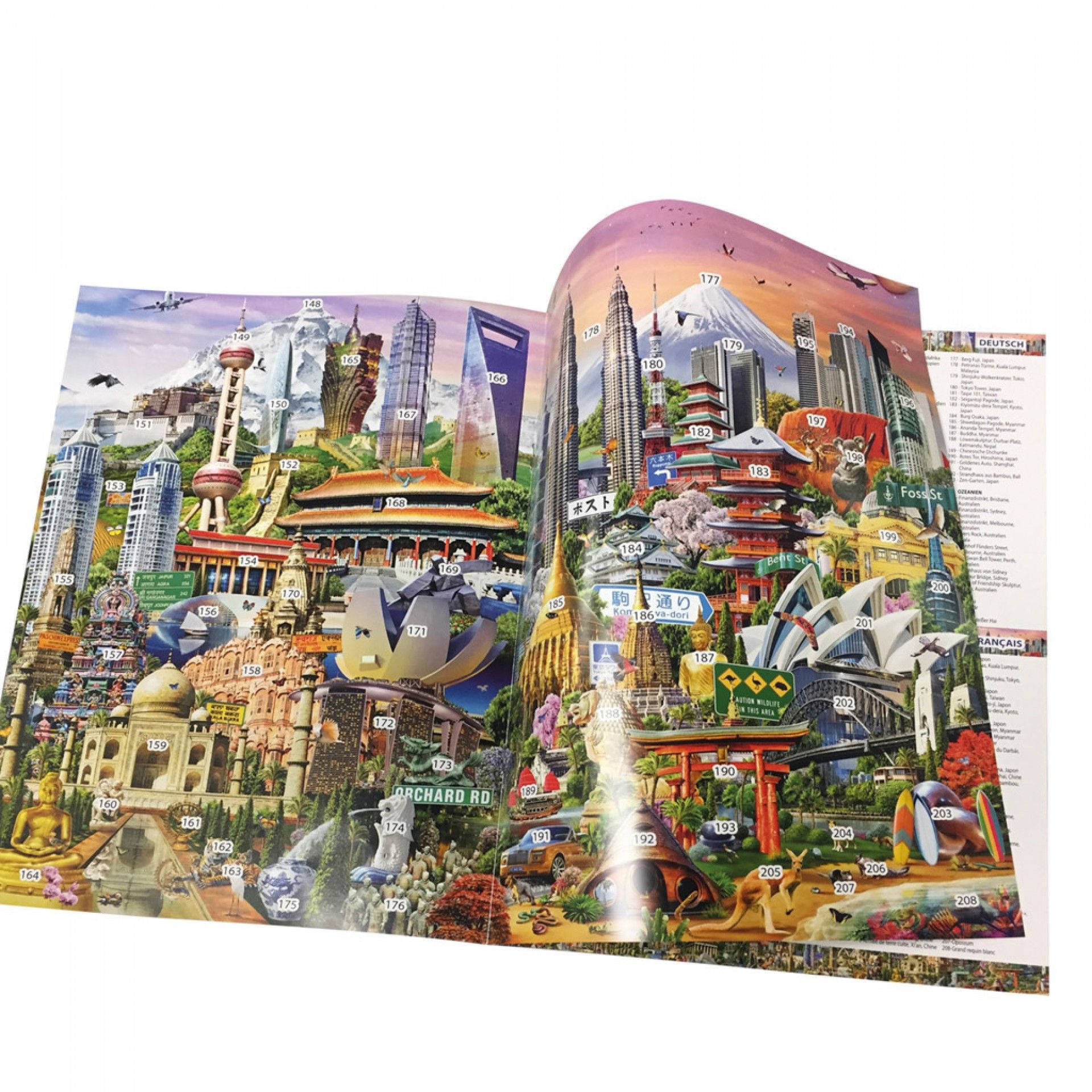 Puzzle Educa 42000 Peças Volta Ao Mundo