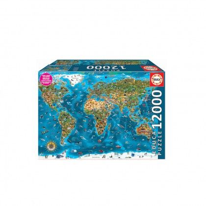 Puzzle Educa 12000 Peças Maravilhas Do Mundo Puzzle Educa 12000 Peças Maravilhas Do Mundo