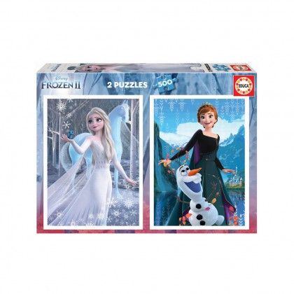 Puzzle Educa 2x500 Pe�as Frozen