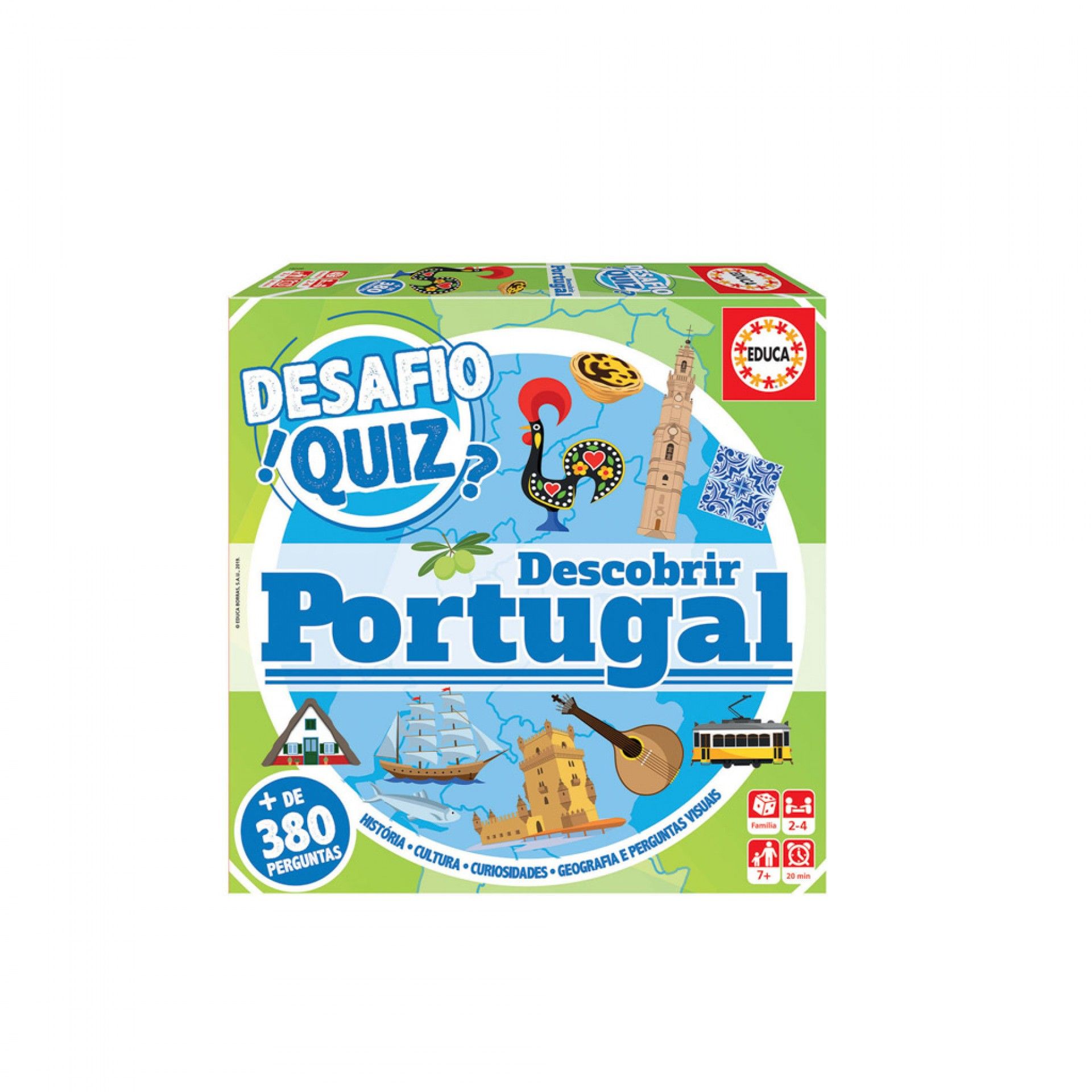 Jogo Desafio Quiz Educa Descobrir Portugal