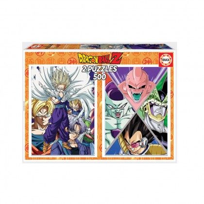 Puzzle Educa 2x500 Pe�as Dragon Ball Z
