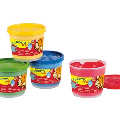 Giotto Be-B� Pintura Dedos 4X150ml Pack 4