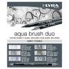 Marcador Pincel Lyra Tons Cinza Pack 6