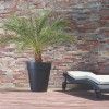 Vaso Capri Quadrado 40X40X40cm 45L Antracite