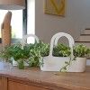 Floreira Bolsa Paris 43X16X34cm 7L Branco