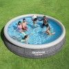 Piscina Fast Set 457X84CM + Bomba Filtrar