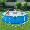 Piscina Steel Pro 305X76CM + Bomba Filtrar