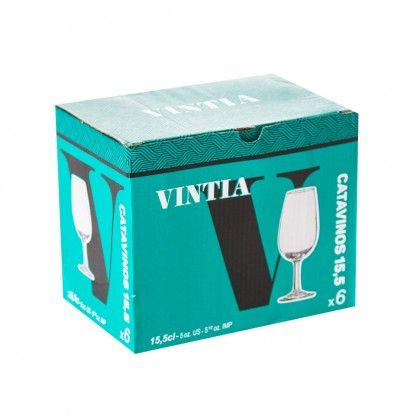 Clice Catavinos Vicrila 15.5cl 5.8X15.1cm Pack 6