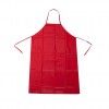Avental Tela Plstico Pvc Vermelho 67X110cm