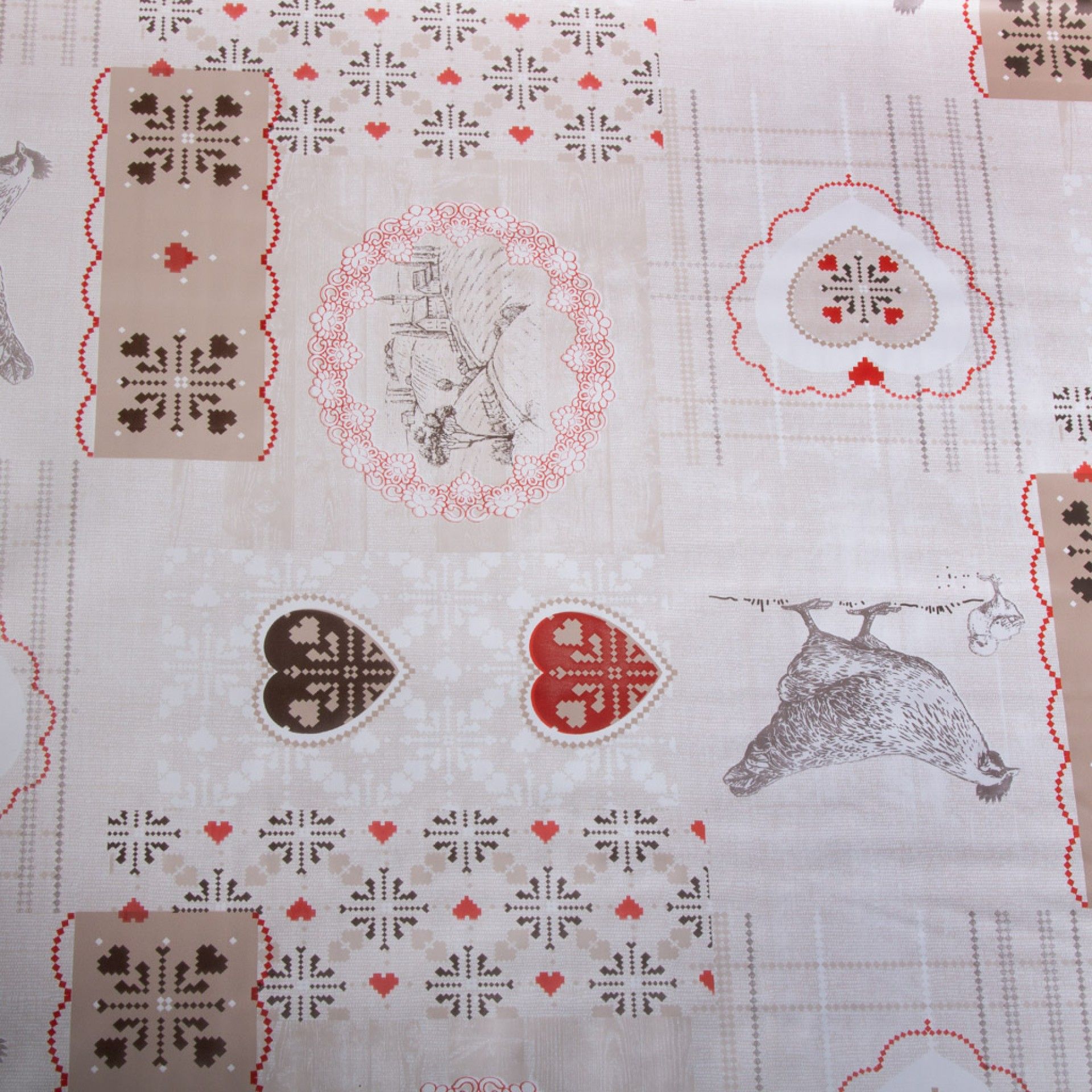 BONITA TELA DE MESA LAMINADA BRILHO 1.40M