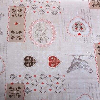 BONITA TELA DE MESA LAMINADA BRILHO 1.40M