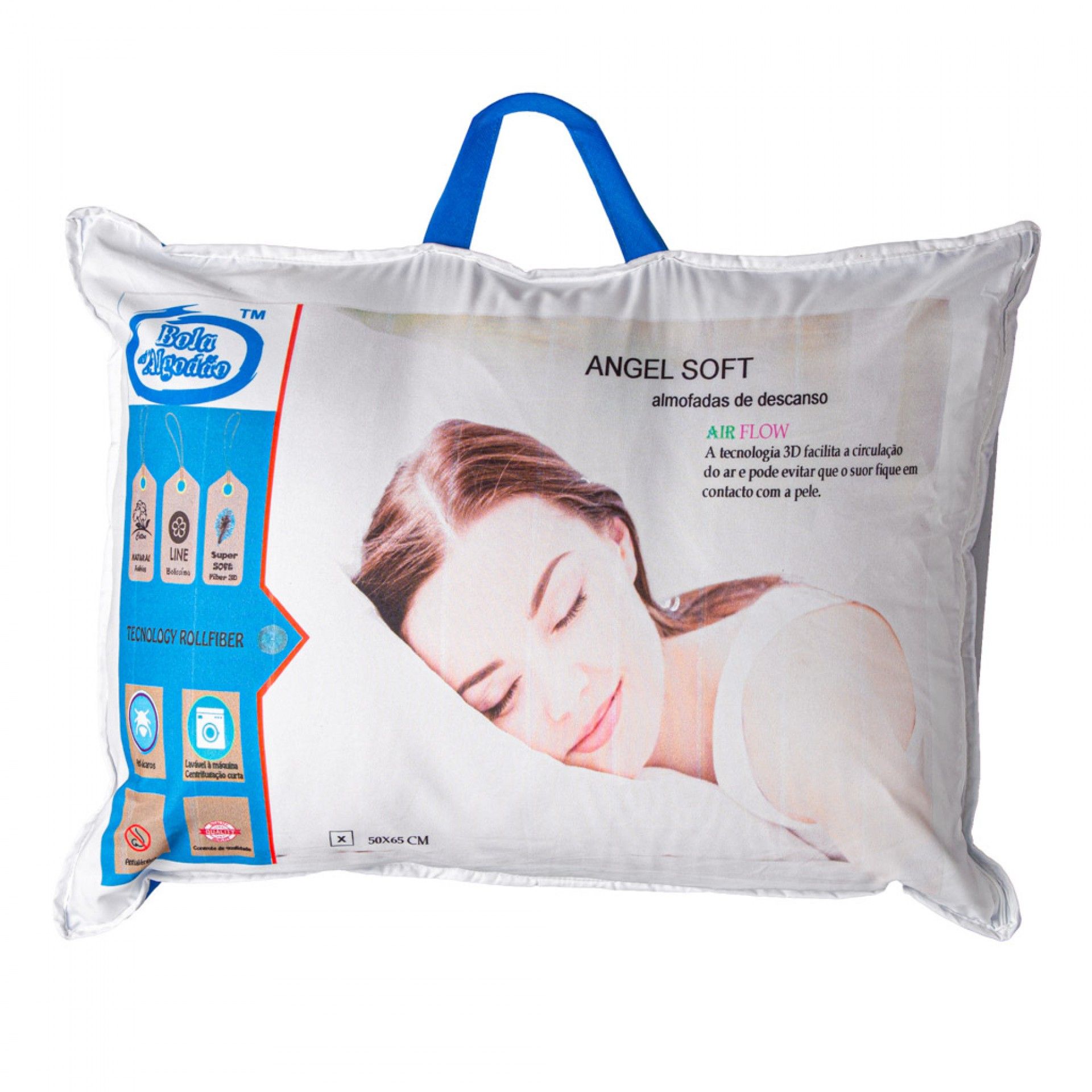 Almofada Cama Angel Soft 65X50cm