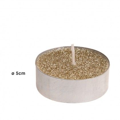 Velas Douradas Pack 8