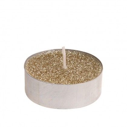 Velas Douradas Pack 8