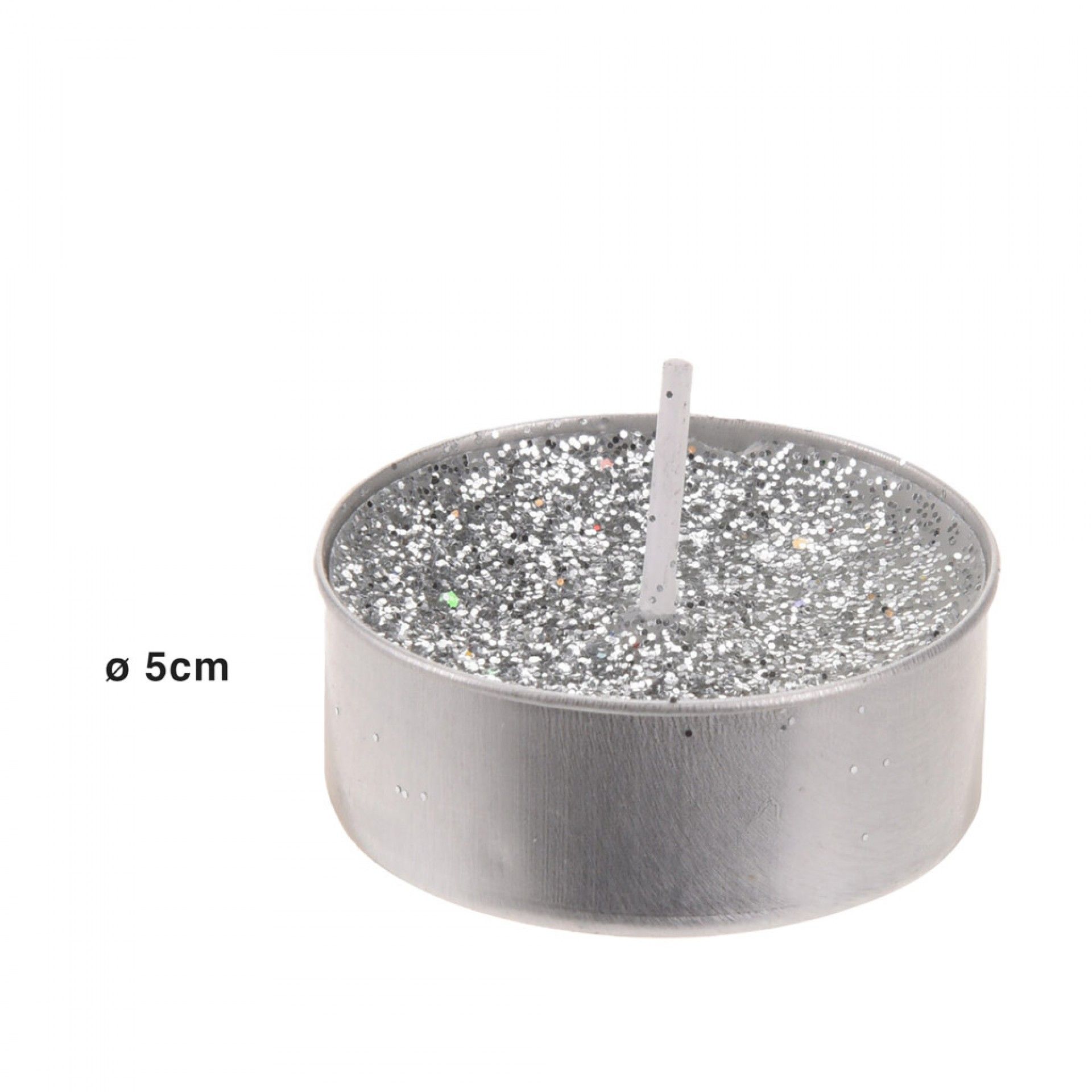 Velas Prateadas Pack 8
