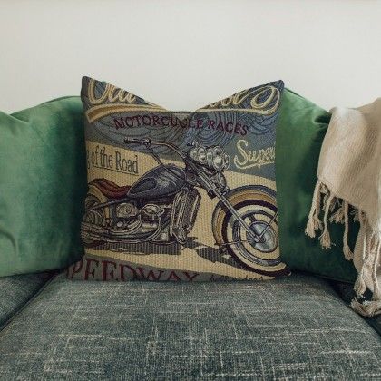Almofada Decorativa Old School N.1 45X45cm