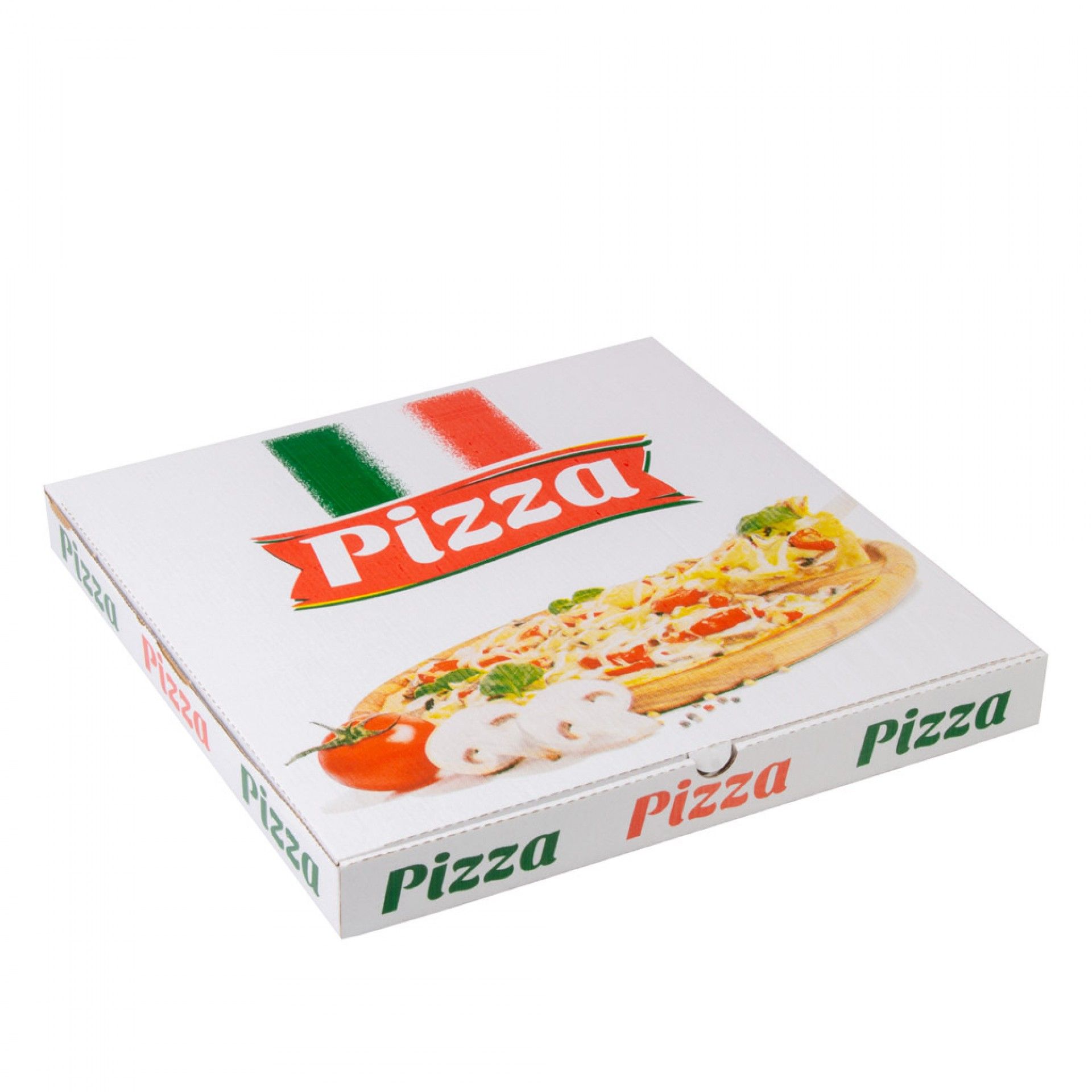 Caixa Cartão Pizza Micro 41X41X4.5cm Pack 100