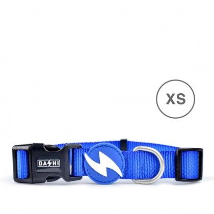 Coleira Dashi Solid Colors Azul XS Coleira Dashi Solid Colors Azul XS