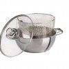 Fritadeira Inox Tampa Vidro Induo N24