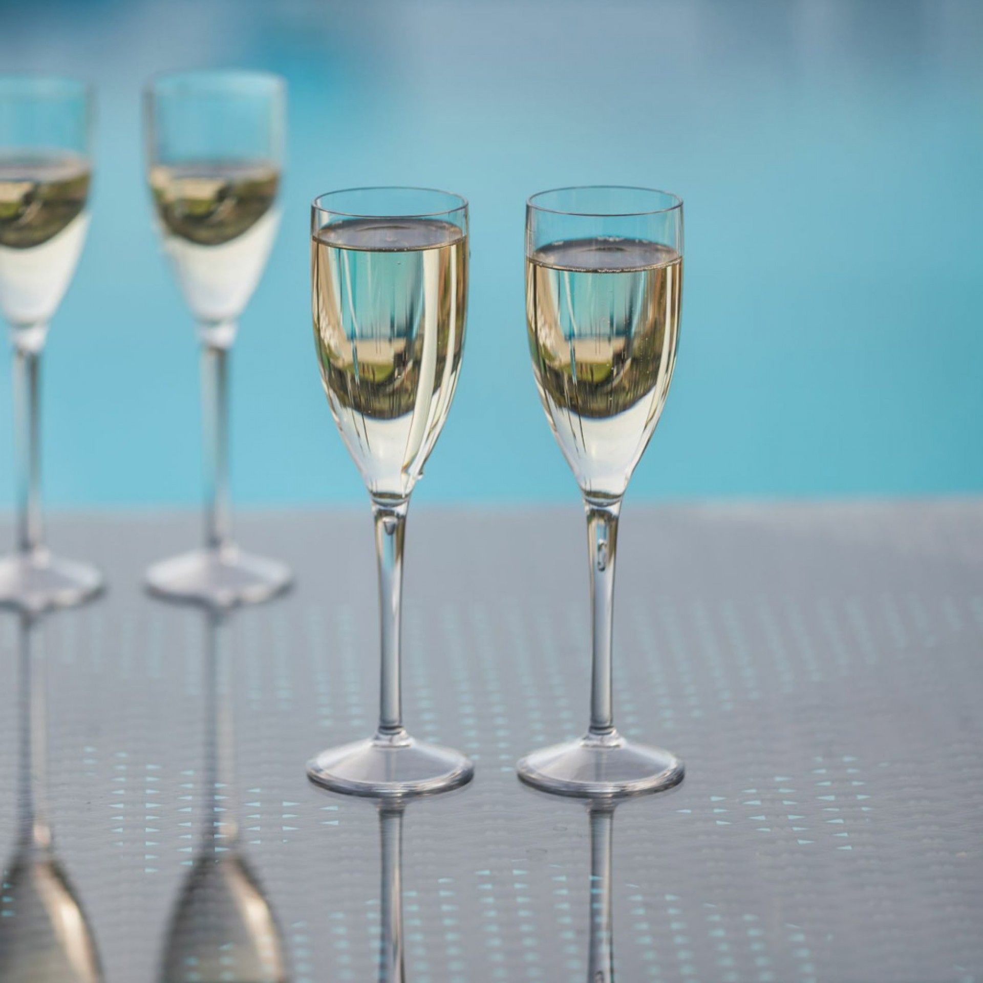 Copo Flute Policarbonato 15cl