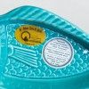 Azeitoneira Peixe Cer�mica Azul Turquesa 20cm