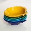 Taa Peixe Cermica Amarelo 16.5cm