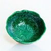 Saladeira Couve Cermica Verde 23cm