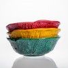 Saladeira Couve Cermica Verde 23cm