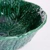 Taça Couve Cerâmica Verde 19X7cm Taça Couve Cerâmica Verde 19X7cm