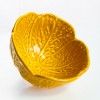 Malga Couve Cermica Amarelo Mostarda 14X7.5cm