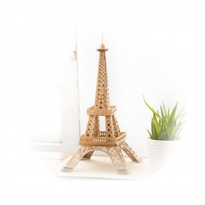 Puzzle 3D Cartão Torre Eiffel Puzzle 3D Cartão Torre Eiffel