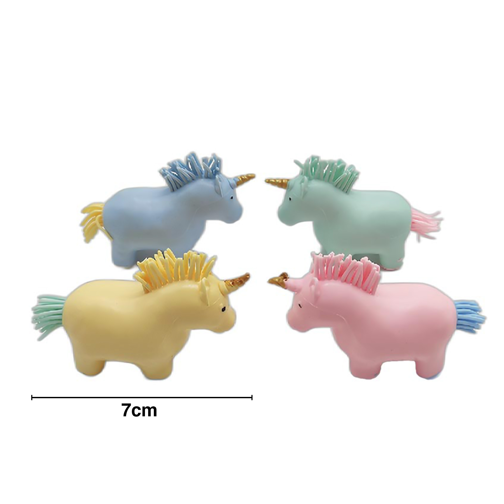Peluche Antistress Unicórnio 7cm
