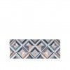 Tapete Cozinha Tringulos Azul 45X120cm