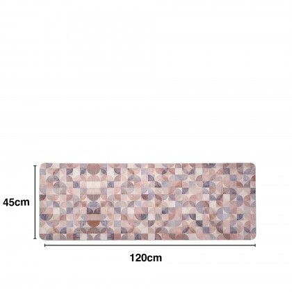 Tapete Cozinha Mosaico Terra 45X120cm