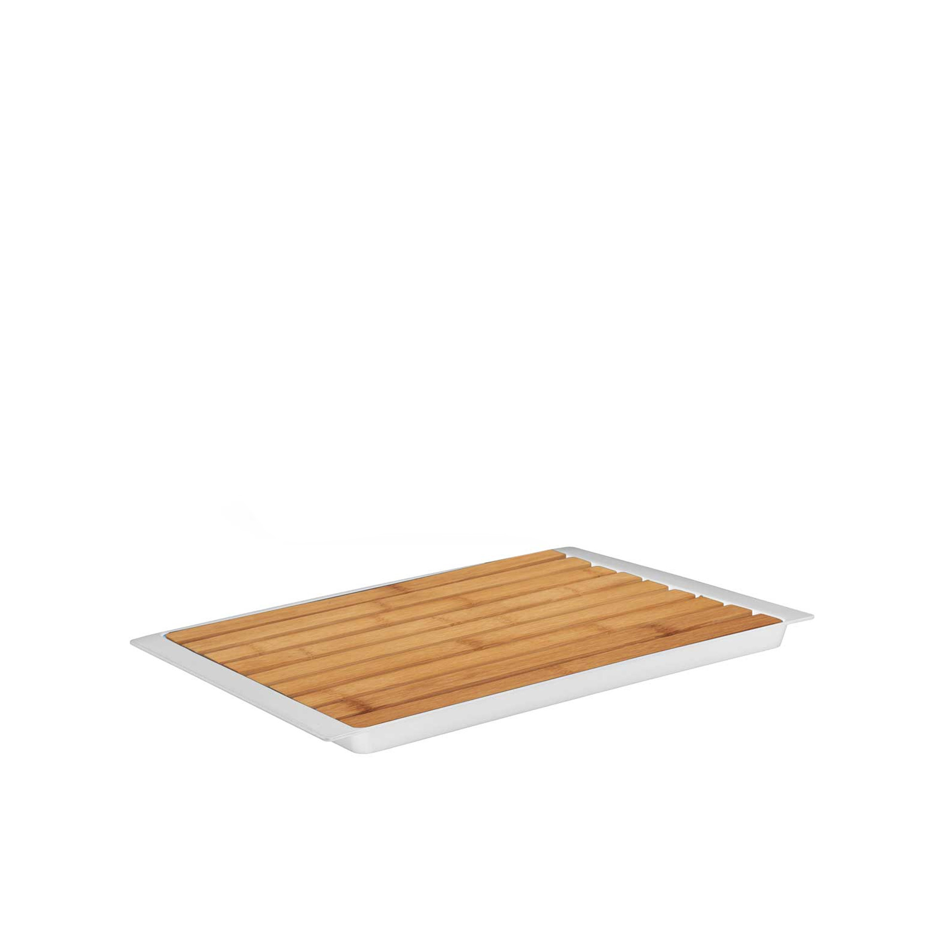 Tábua Corte Pão Branca 38X27cm