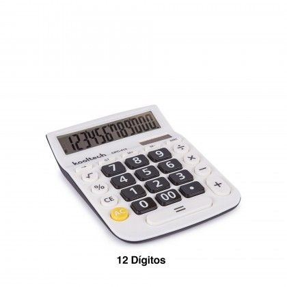 Calculadora Kooltech 12 Dgitos Branca